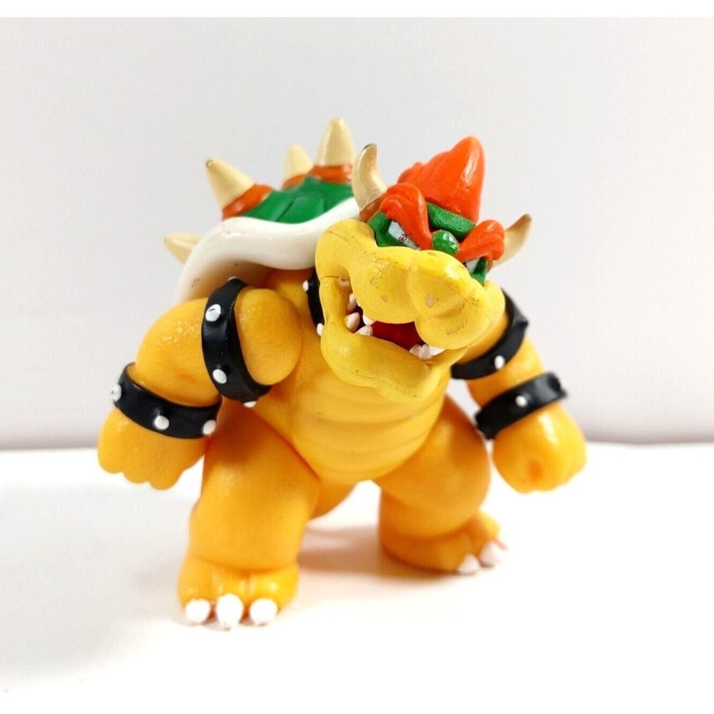 Bowser Super Mario Bros World Of Nintendo 2.5" PVC Figure Jakks Pacific